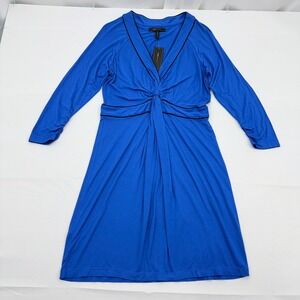 bcbg blue velvet dress Vivian Velvet Maxi Dress